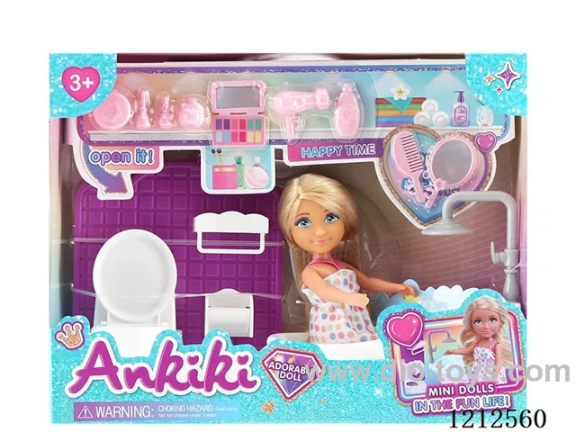 5-inch solid body doll