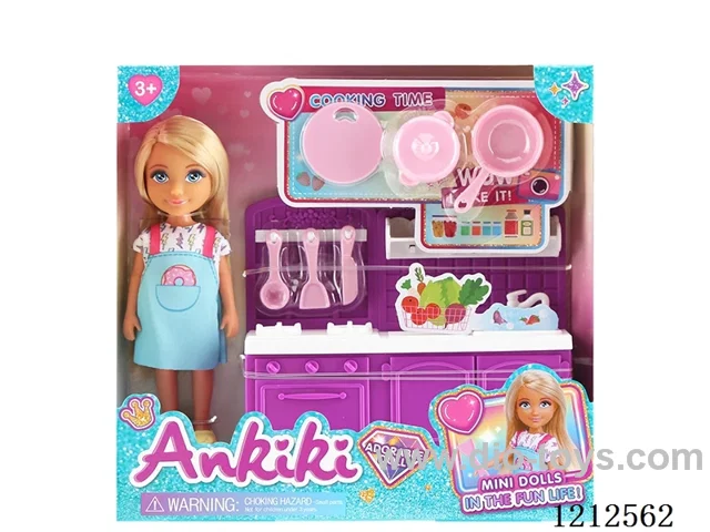 5-inch solid body doll