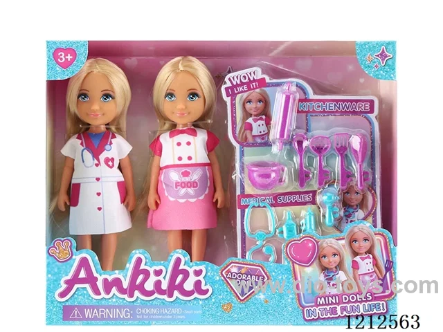 5-inch solid body doll