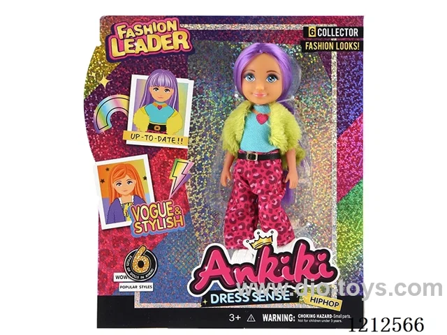 5-inch solid body doll