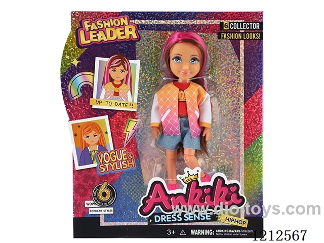 5-inch solid body doll