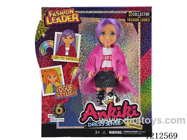 5-inch solid body doll