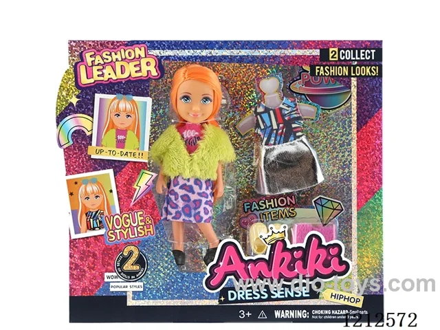5-inch solid body doll