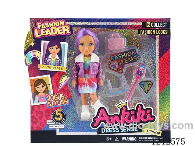 5-inch solid body doll