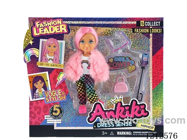 5-inch solid body doll
