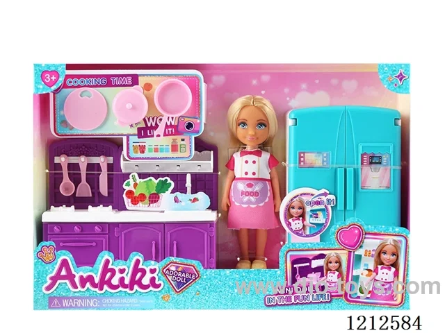 5-inch solid body doll