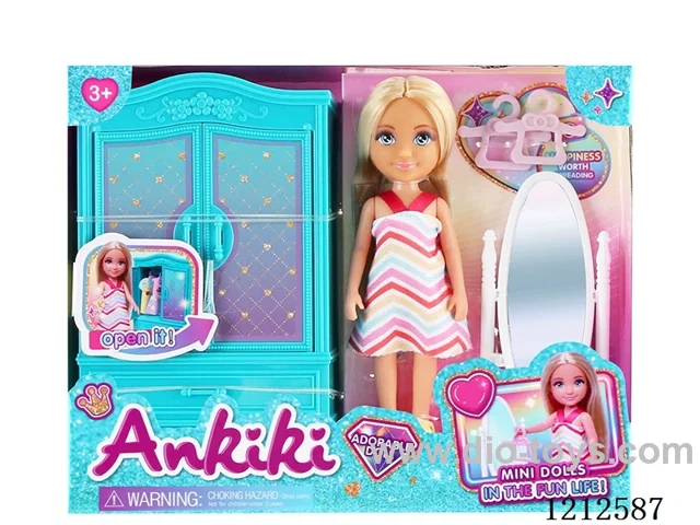 5-inch solid body doll