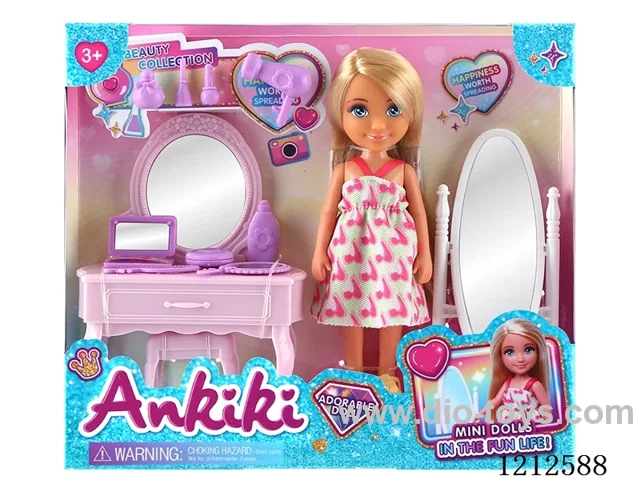 5-inch solid body doll