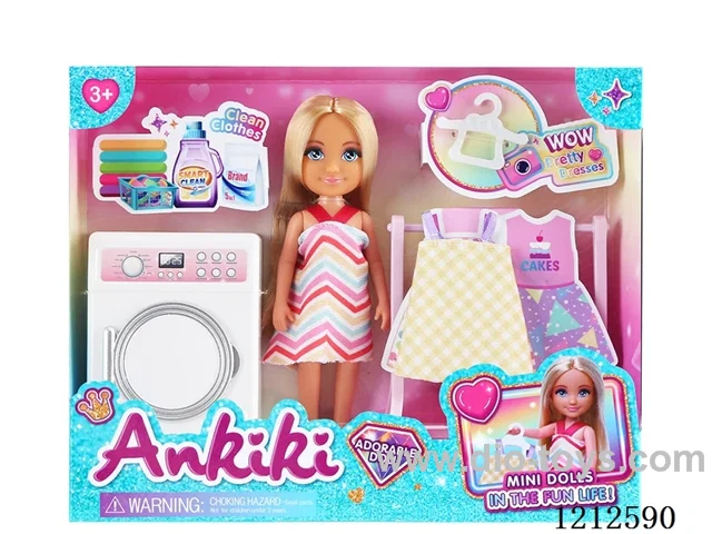 5-inch solid body doll