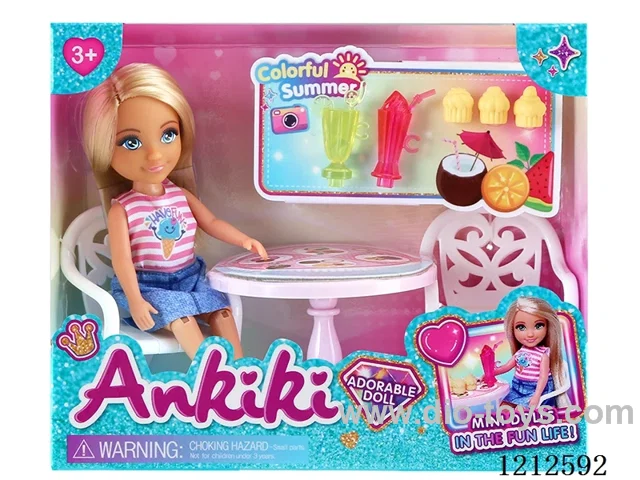 5-inch solid body doll