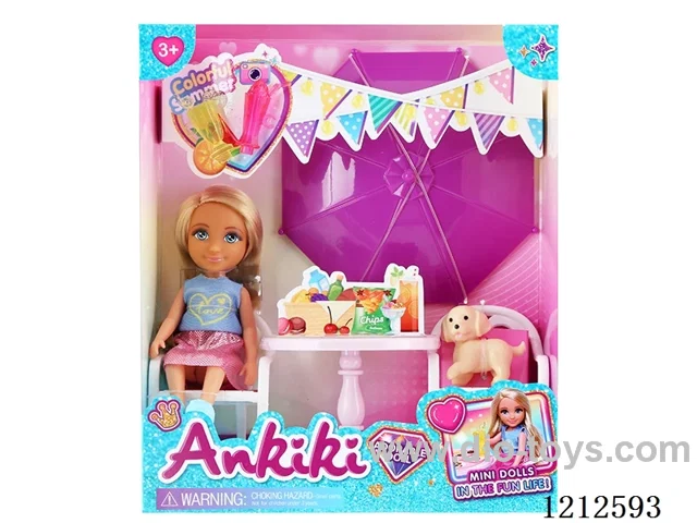 5-inch solid body doll