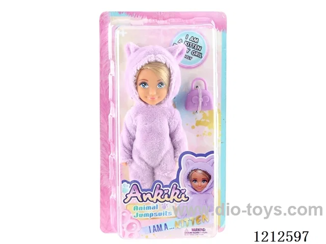 5-inch solid body doll