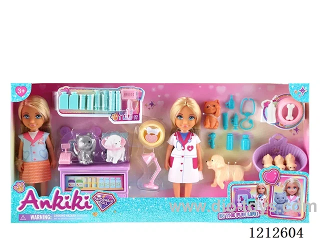 5-inch solid body doll