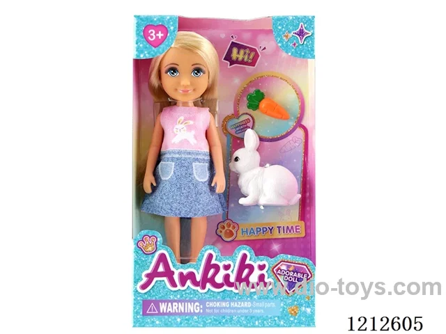 5-inch solid body doll