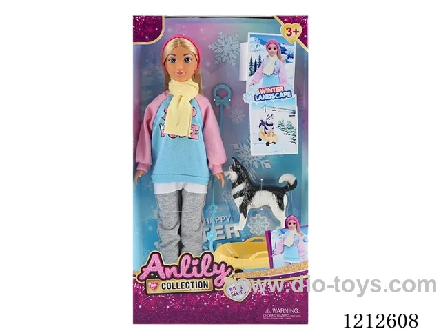11.5-inch solid body Barbie (brown skin)