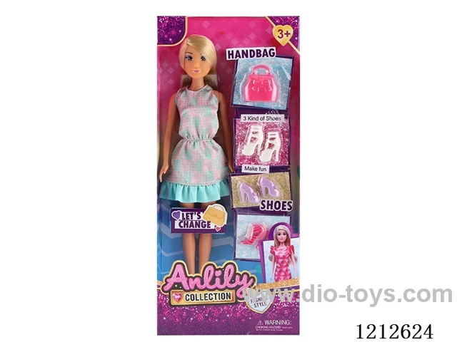 11.5-inch solid body Barbie (brown skin)