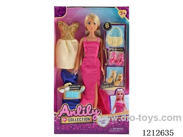 11.5-inch solid body Barbie (brown skin)