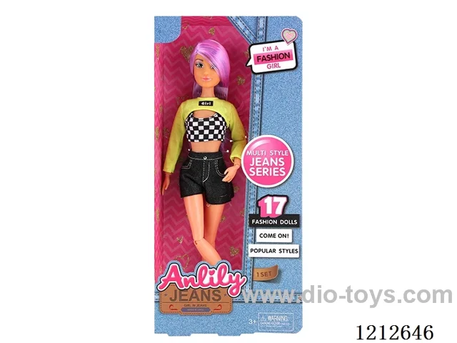 11.5-inch solid body Barbie (brown skin)