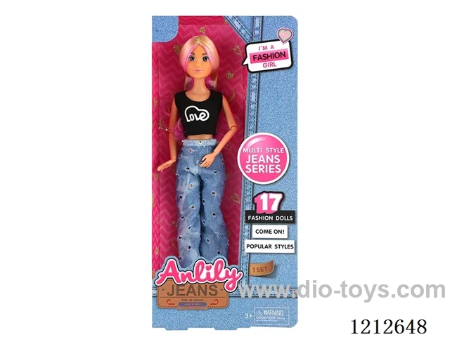 11.5-inch solid body Barbie (brown skin)