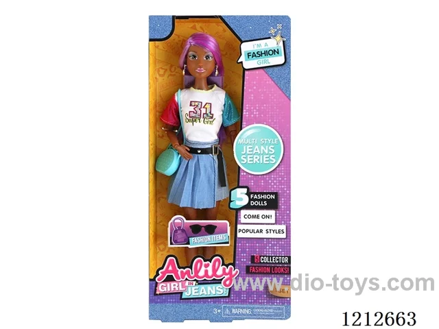 11.5-inch solid body Barbie (dark skin)