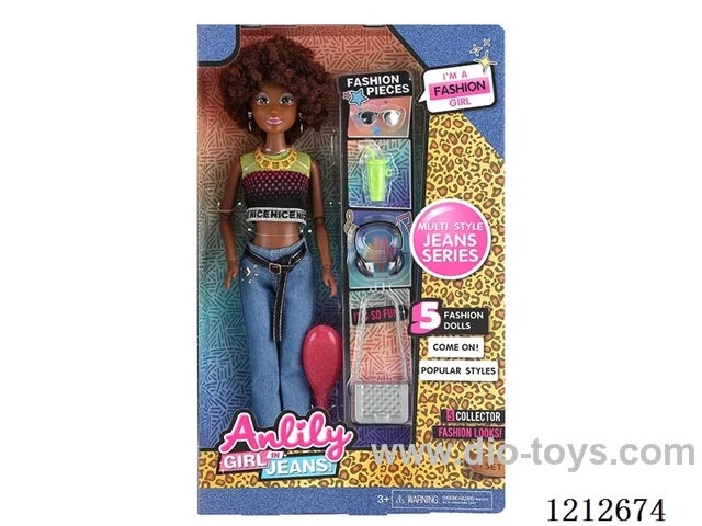 11.5-inch solid body Barbie (dark skin)
