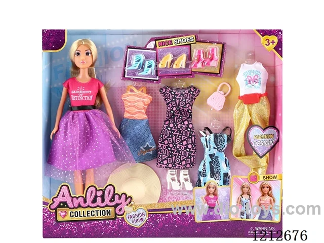 11.5-inch solid body Barbie (brown skin)