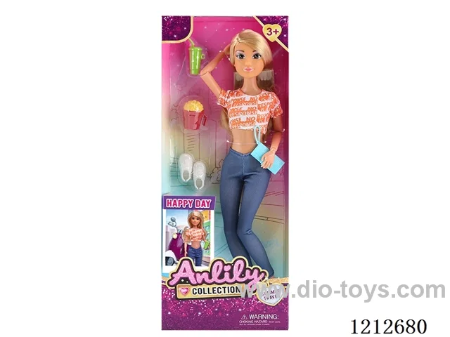11.5-inch solid body Barbie (brown skin)