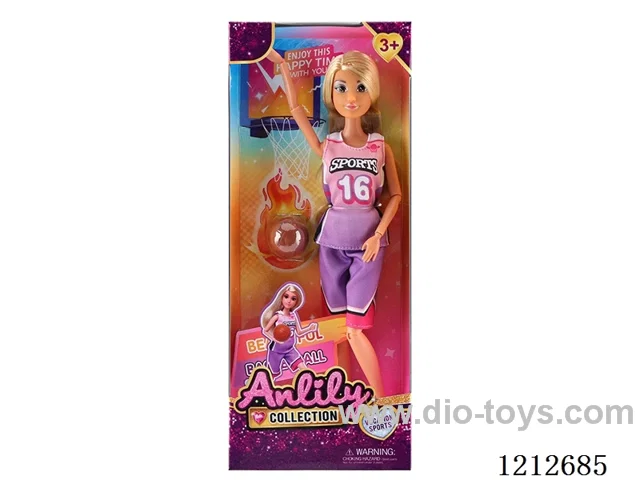 11.5-inch solid body Barbie (brown skin)