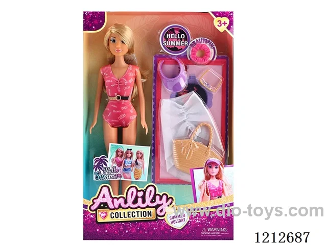 11.5-inch solid body Barbie (brown skin)