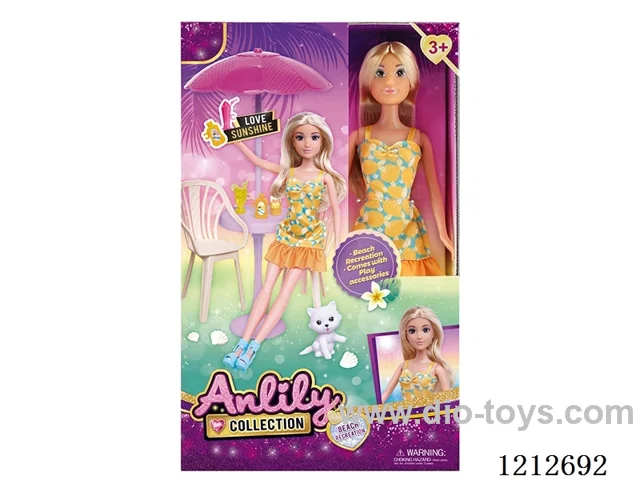 11.5-inch solid body Barbie (brown skin)