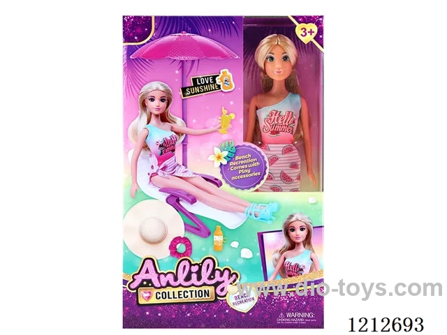 11.5-inch solid body Barbie (brown skin)