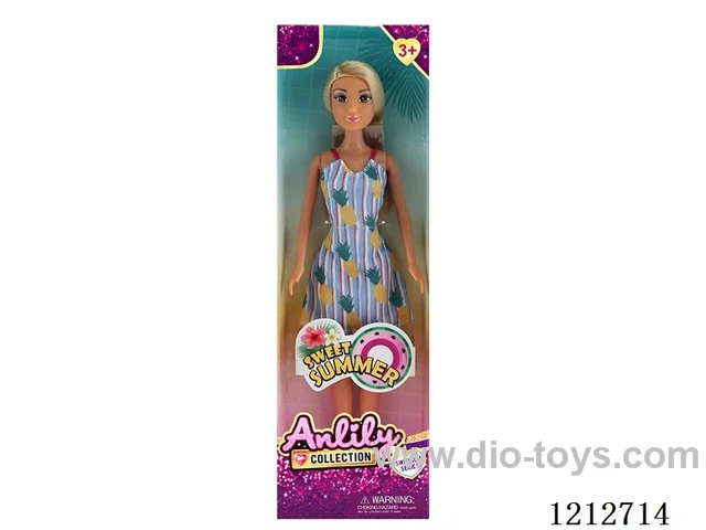 11.5-inch solid body Barbie (brown skin)