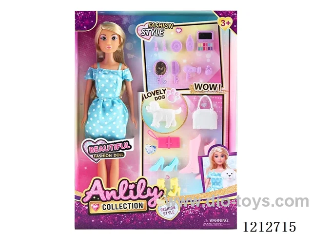 11.5-inch solid body Barbie (brown skin)
