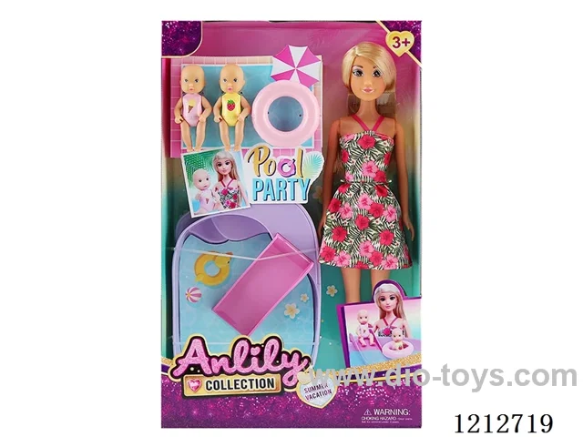 11.5-inch solid body Barbie (brown skin)