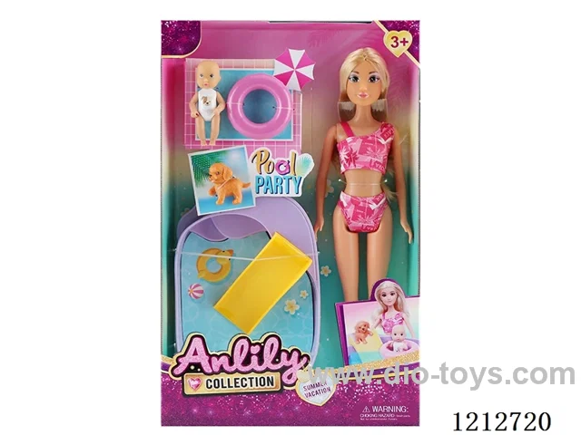 11.5-inch solid body Barbie (brown skin)
