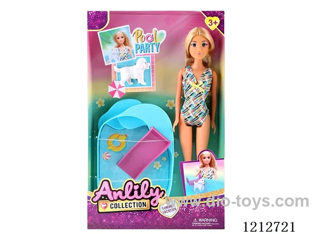 11.5-inch solid body Barbie (brown skin)