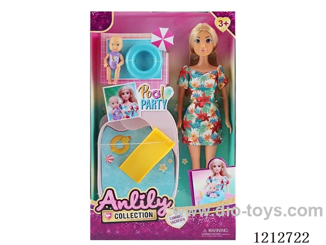 11.5-inch solid body Barbie (brown skin)