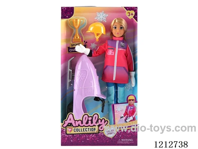 11.5-inch solid body Barbie (brown skin)