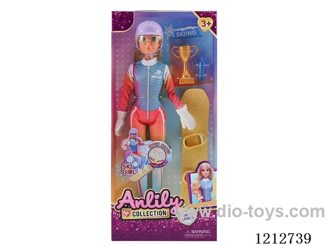 11.5-inch solid body Barbie (brown skin)