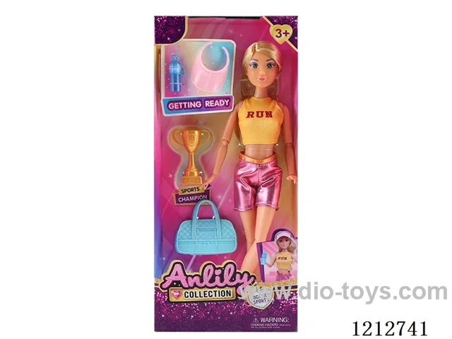 11.5-inch solid body Barbie (brown skin)