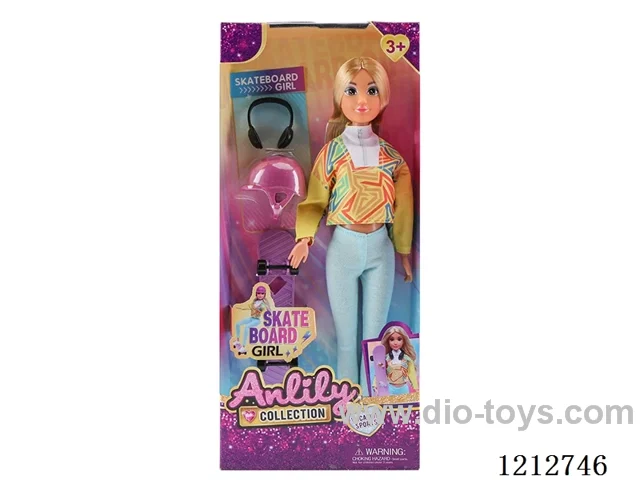 11.5-inch solid body Barbie (brown skin)
