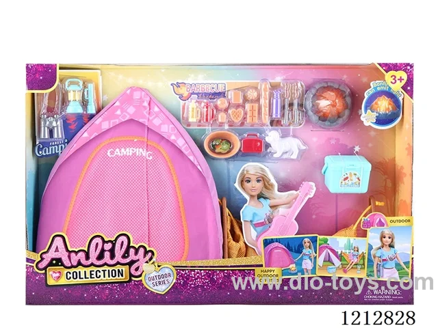 Tent set (without doll)included 2*AG13