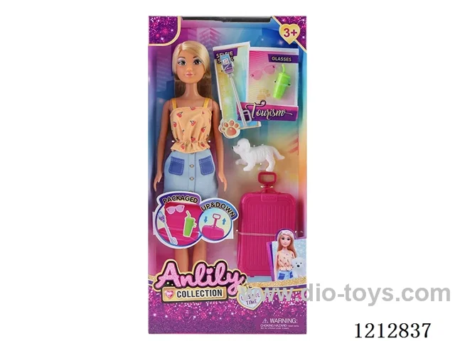11.5-inch solid body Barbie (brown skin)