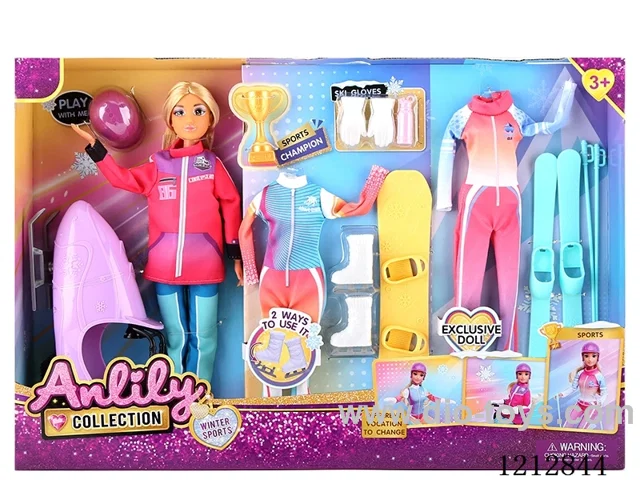 11.5-inch solid body Barbie (brown skin)