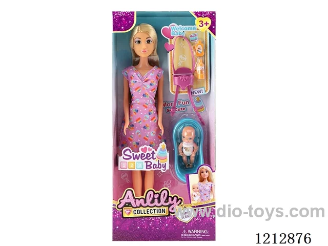 11.5-inch solid body Barbie (brown skin)