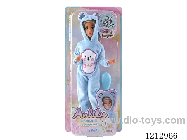 11.5-inch solid body Barbie (brown skin)