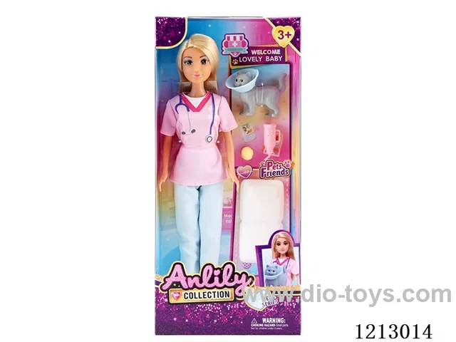 11.5-inch solid body Barbie (brown skin)