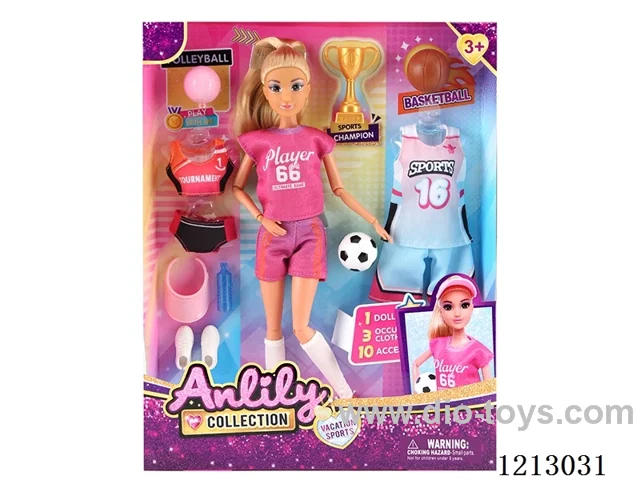 11.5-inch solid body Barbie (brown skin)