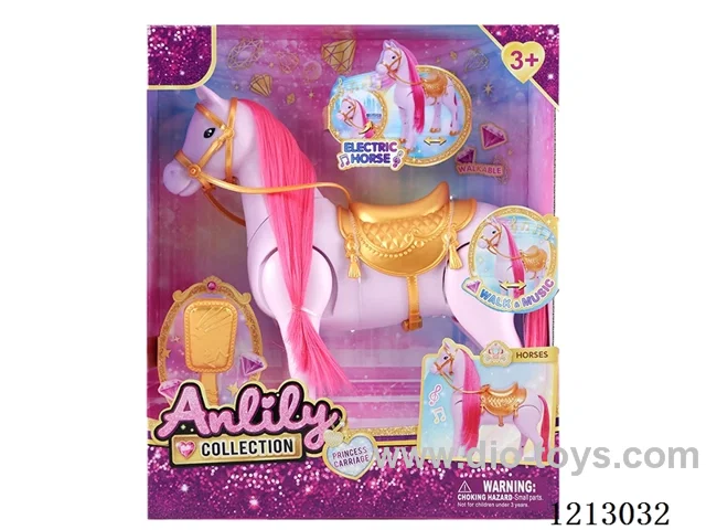 Electric horse (hoofbeats) (no dolls)4*AA not included