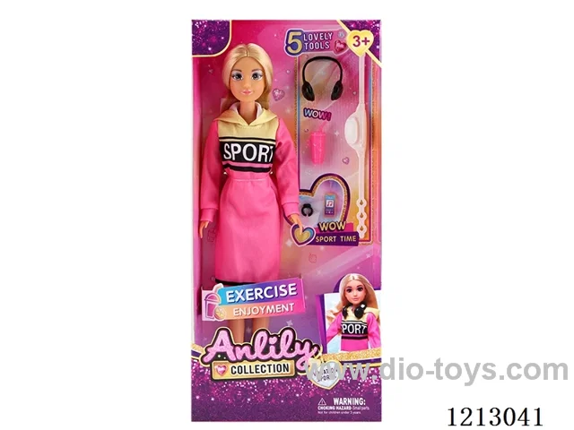 11.5-inch solid body Barbie (brown skin)